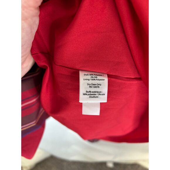 Vineyard Vines Red Plaid High Low Dress - Picture 11 of 13